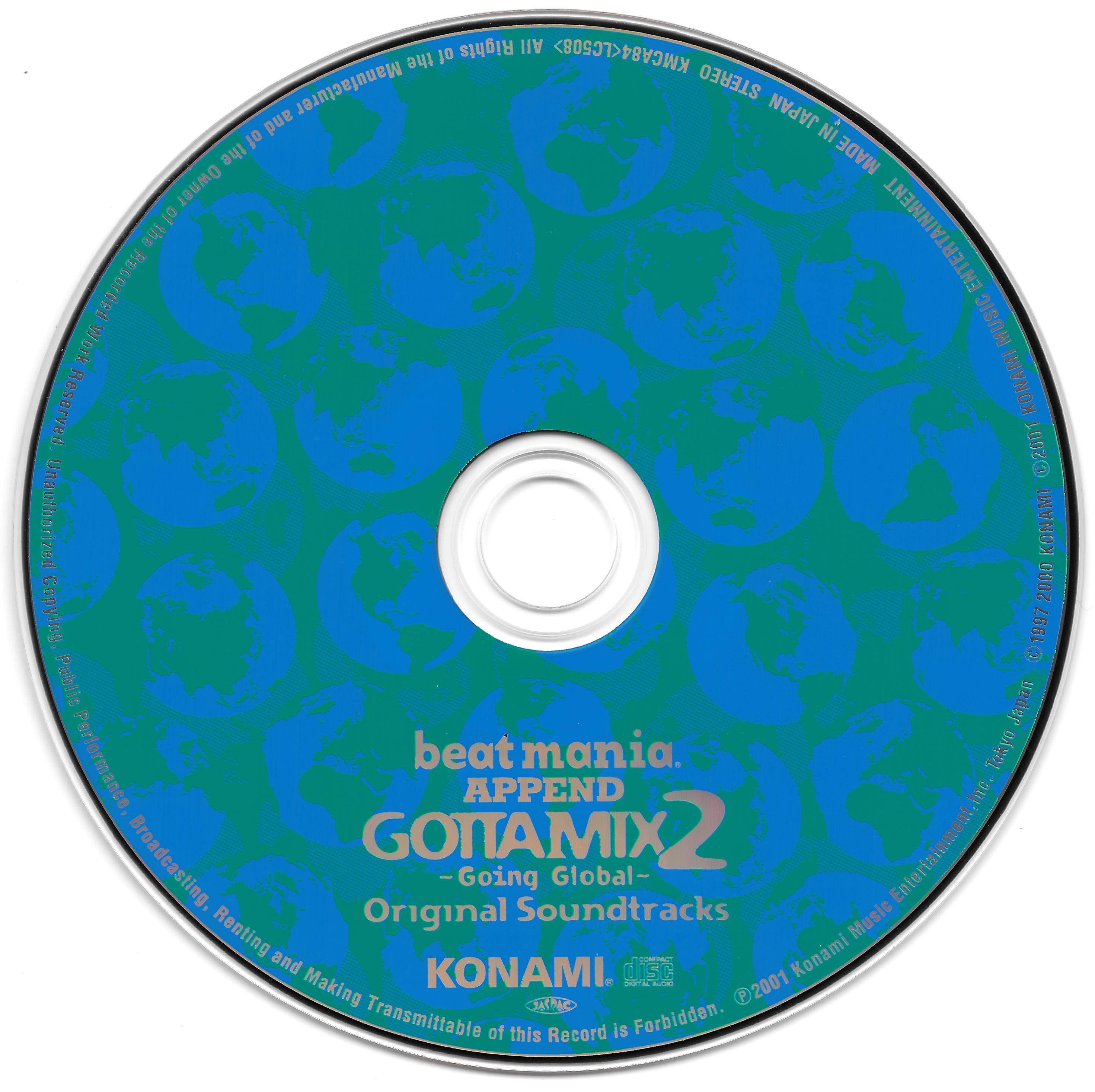 beatmania GOTTAMIX2 ~Going Global~ Original Soundtracks (2001) MP3